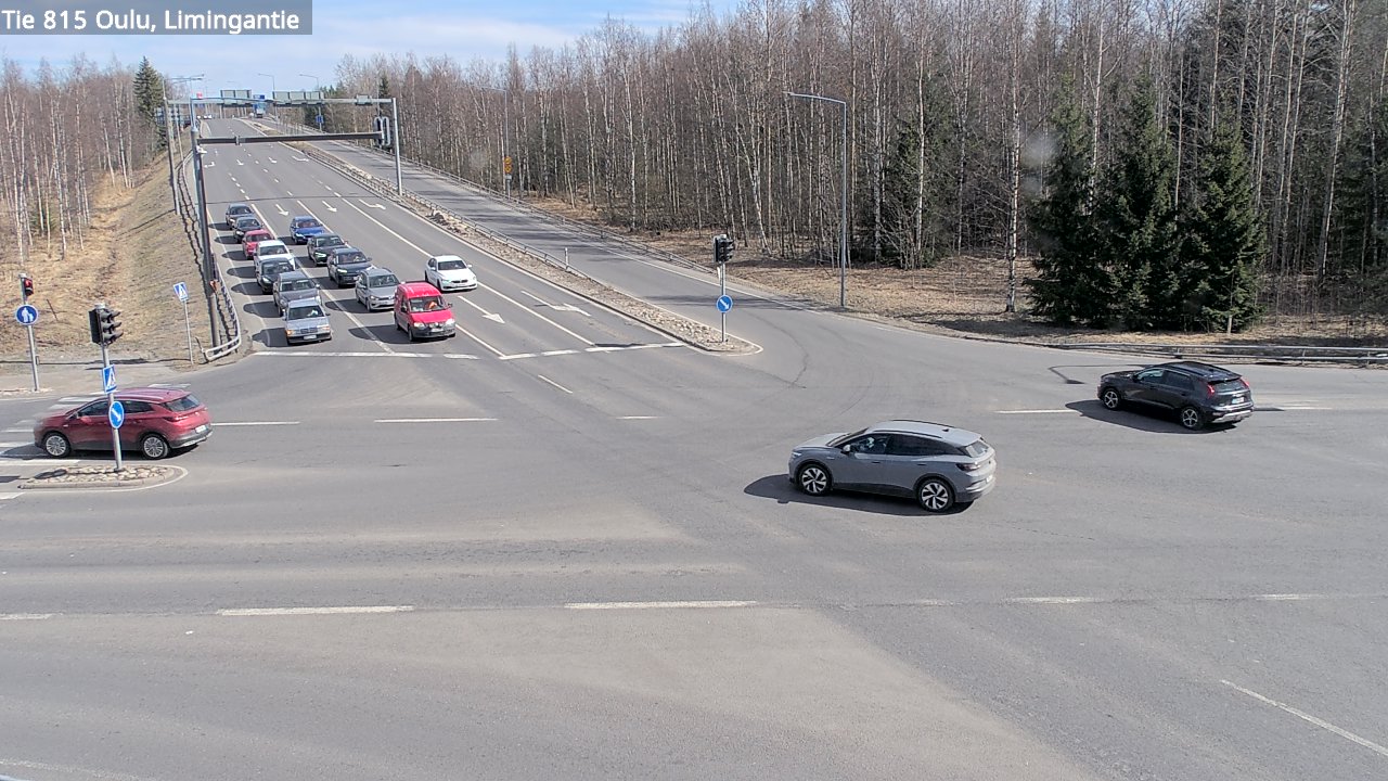 Kelikamerat Kuva Tie 815 Oulu, Limingantie, Oulu, Pohjois-Pohjanmaa