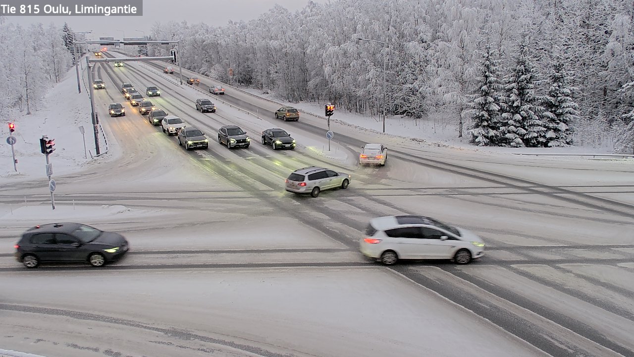 Weather Camera Image Road 815 Oulu, Limingantie, Oulu, Pohjois-Pohjanmaa