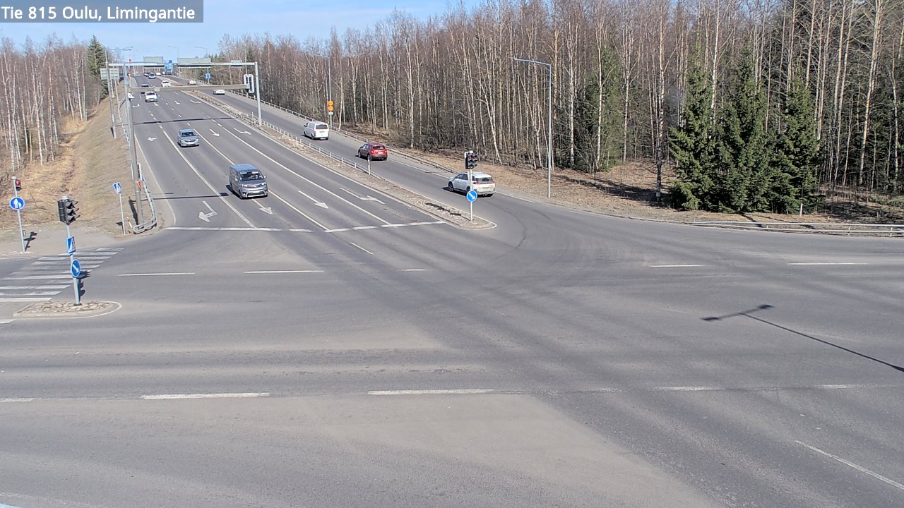 Kelikamerat Kuva Tie 815 Oulu, Limingantie, Oulu, Pohjois-Pohjanmaa
