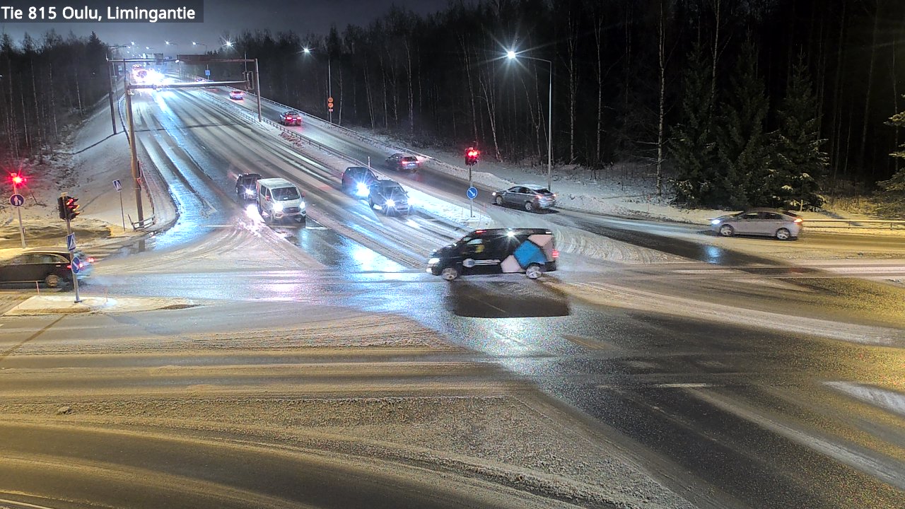 Weather Camera Image Road 815 Oulu, Limingantie, Oulu, Pohjois-Pohjanmaa