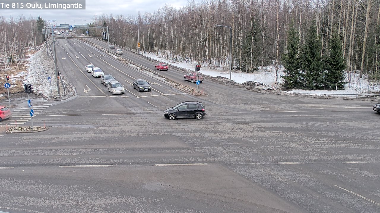 Weather Camera Image Road 815 Oulu, Limingantie, Oulu, Pohjois-Pohjanmaa