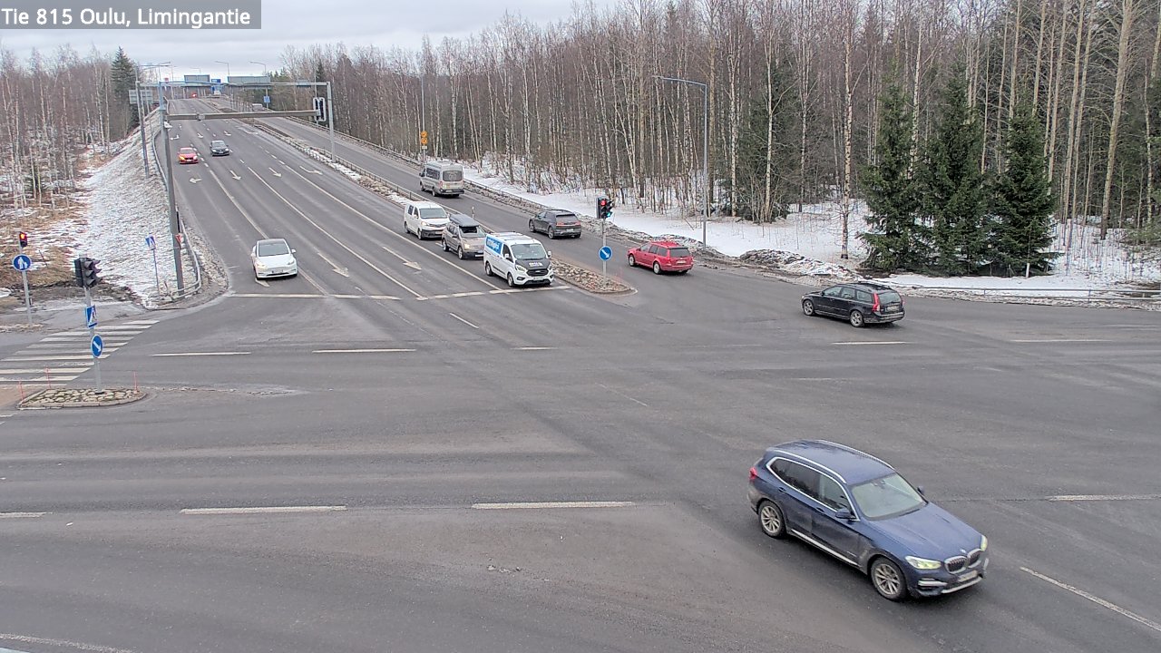 Weather Camera Image Road 815 Oulu, Limingantie, Oulu, Pohjois-Pohjanmaa