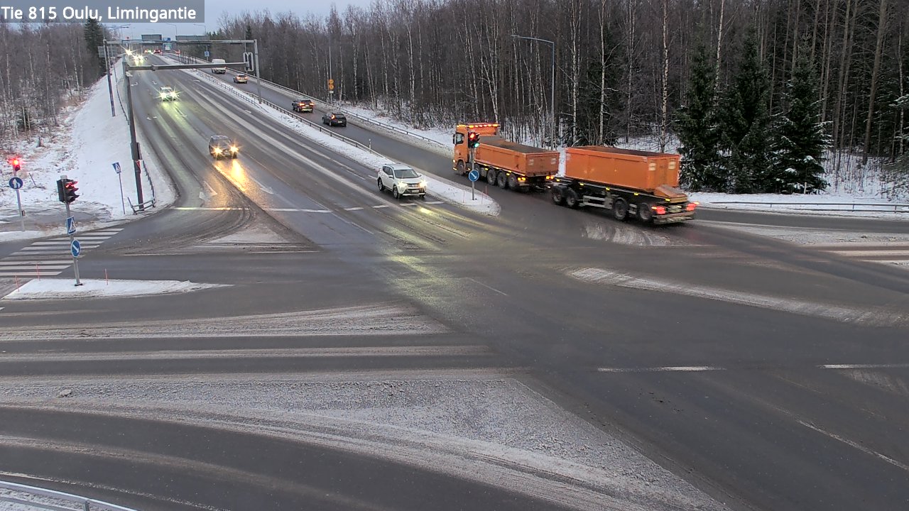 Weather Camera Image Road 815 Oulu, Limingantie, Oulu, Pohjois-Pohjanmaa