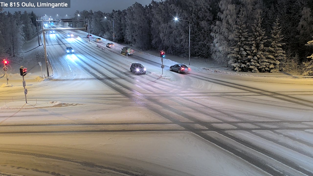 Weather Camera Image Road 815 Oulu, Limingantie, Oulu, Pohjois-Pohjanmaa