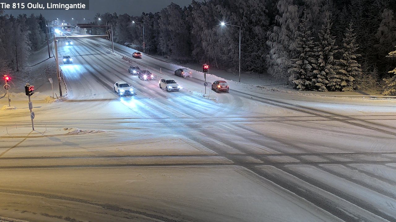 Weather Camera Image Road 815 Oulu, Limingantie, Oulu, Pohjois-Pohjanmaa