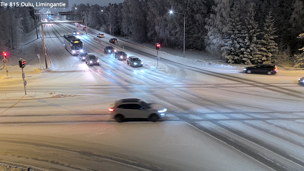Weather Camera Image Road 815 Oulu, Limingantie, Oulu, Pohjois-Pohjanmaa