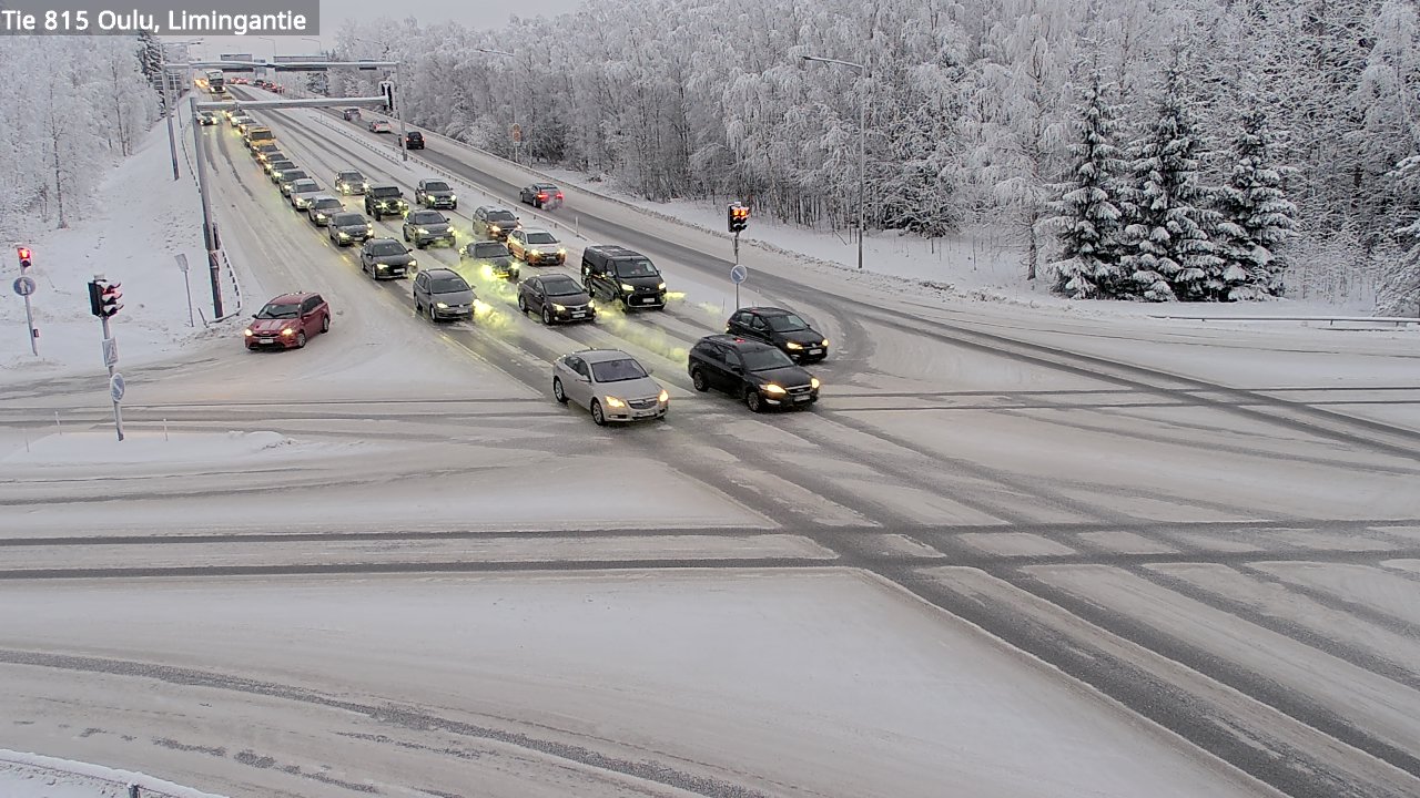 Weather Camera Image Road 815 Oulu, Limingantie, Oulu, Pohjois-Pohjanmaa