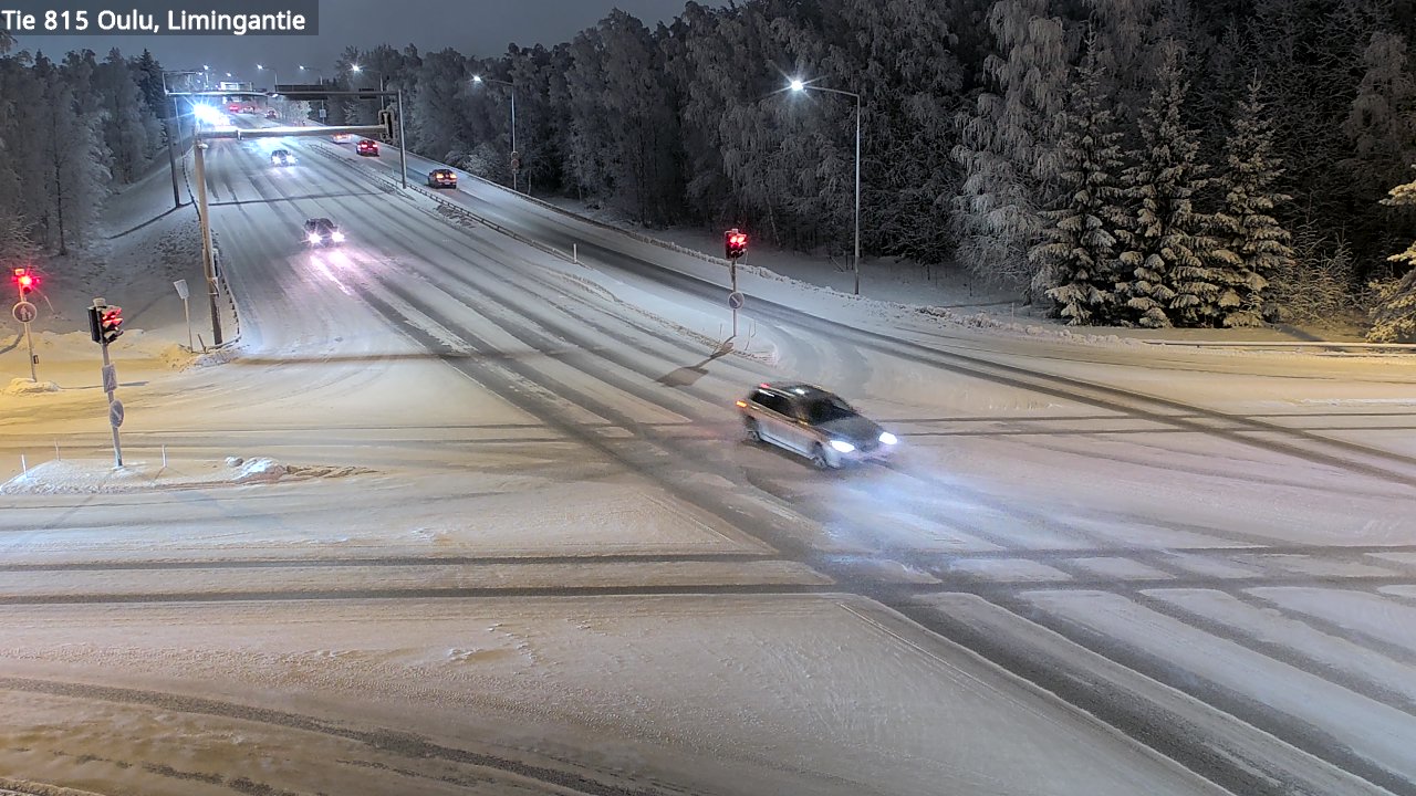 Weather Camera Image Road 815 Oulu, Limingantie, Oulu, Pohjois-Pohjanmaa