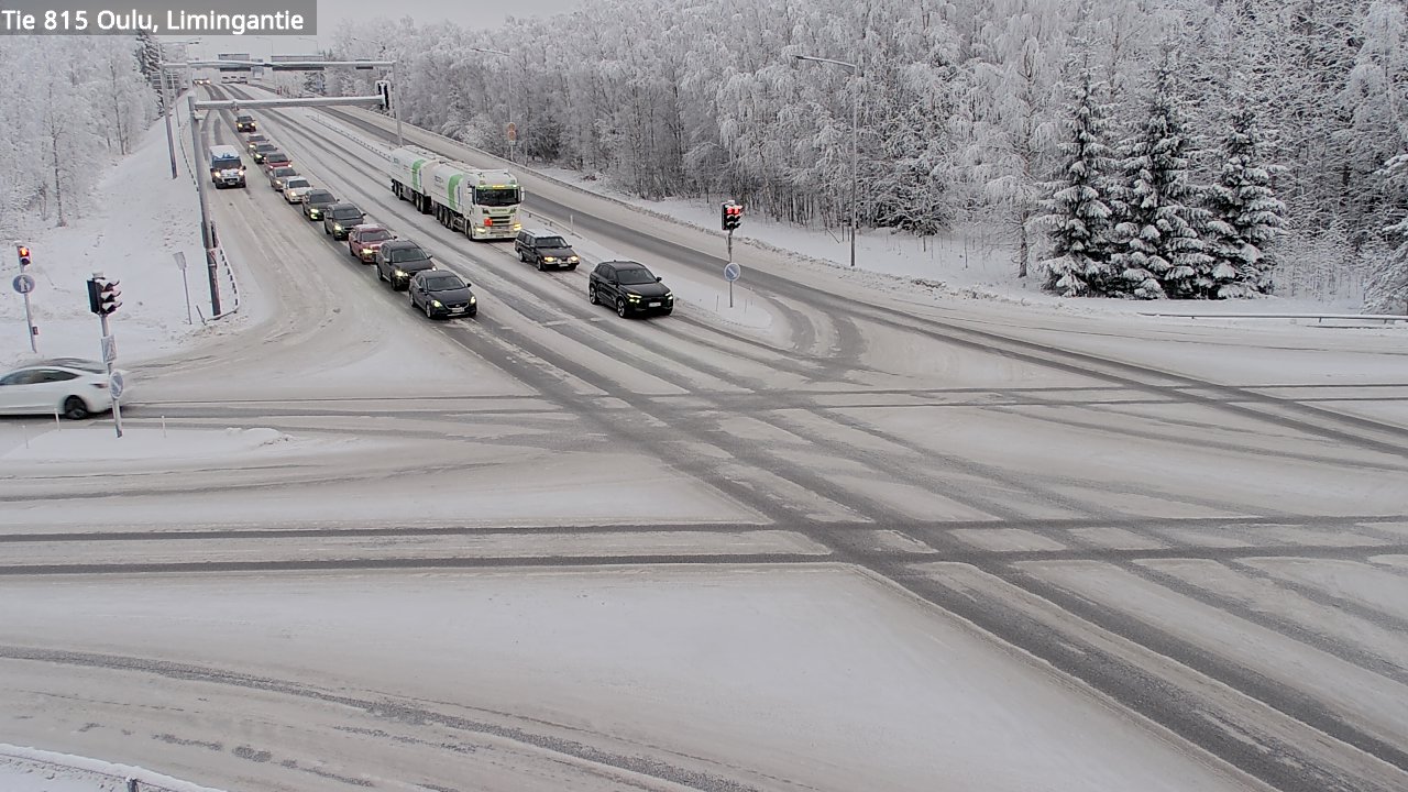 Weather Camera Image Road 815 Oulu, Limingantie, Oulu, Pohjois-Pohjanmaa