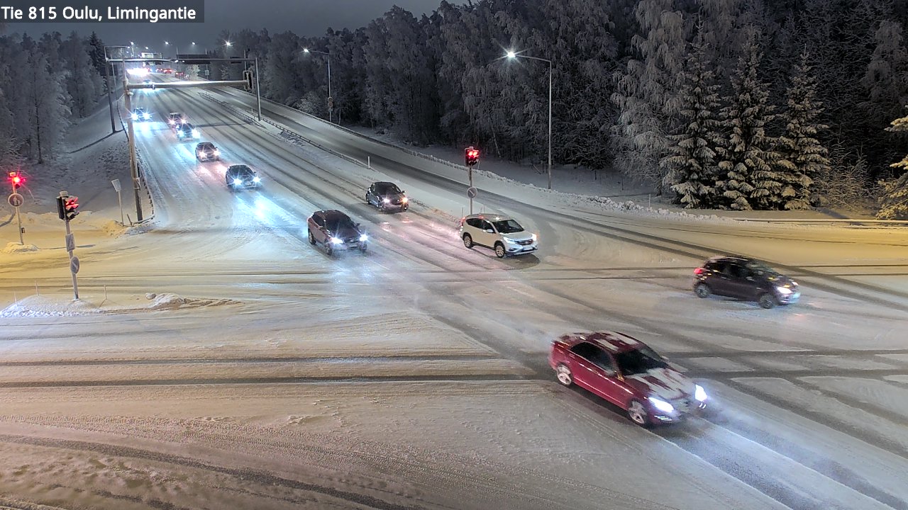 Weather Camera Image Road 815 Oulu, Limingantie, Oulu, Pohjois-Pohjanmaa