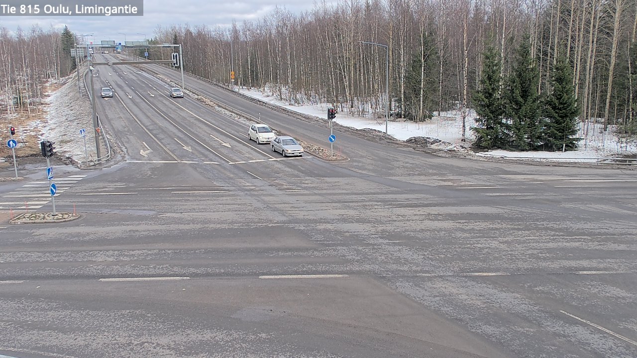 Weather Camera Image Väg 815 Oleåborg, Limingantie, Oulu, Pohjois-Pohjanmaa