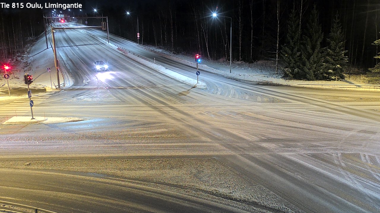 Weather Camera Image Road 815 Oulu, Limingantie, Oulu, Pohjois-Pohjanmaa