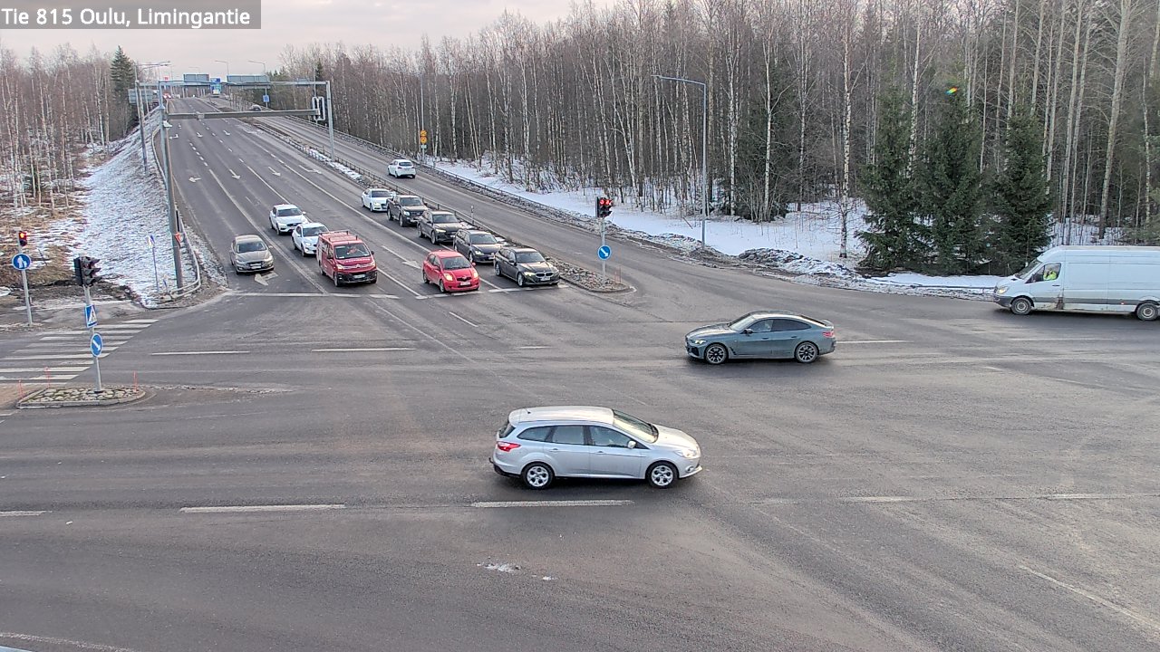 Kelikamerat Kuva Tie 815 Oulu, Limingantie, Oulu, Pohjois-Pohjanmaa