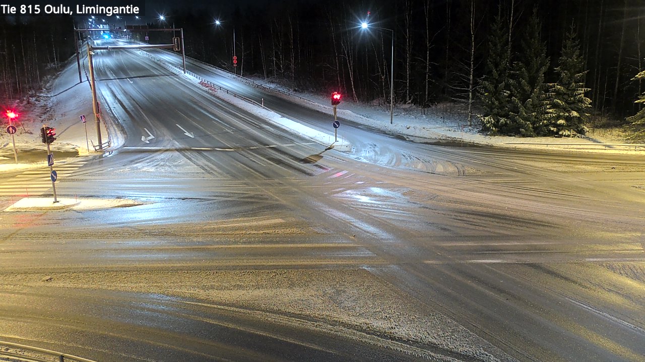Weather Camera Image Road 815 Oulu, Limingantie, Oulu, Pohjois-Pohjanmaa