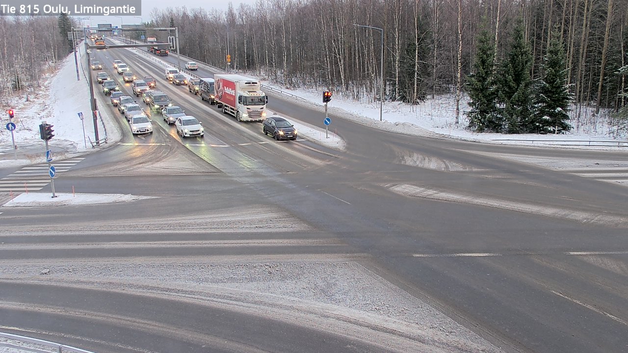 Weather Camera Image Road 815 Oulu, Limingantie, Oulu, Pohjois-Pohjanmaa