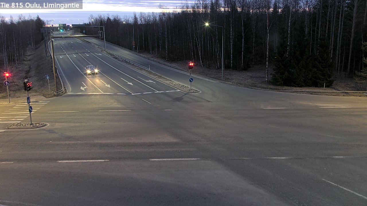 Weather Camera Image Road 815 Oulu, Limingantie, Oulu, Pohjois-Pohjanmaa