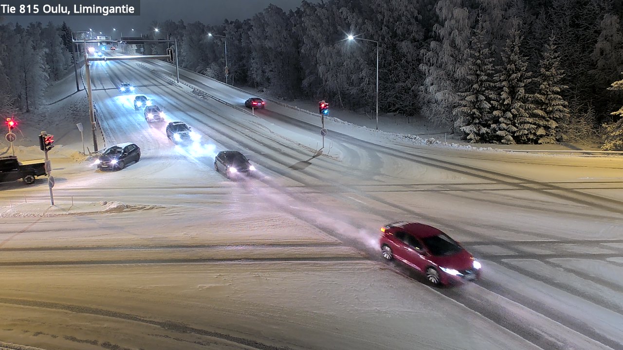Weather Camera Image Road 815 Oulu, Limingantie, Oulu, Pohjois-Pohjanmaa