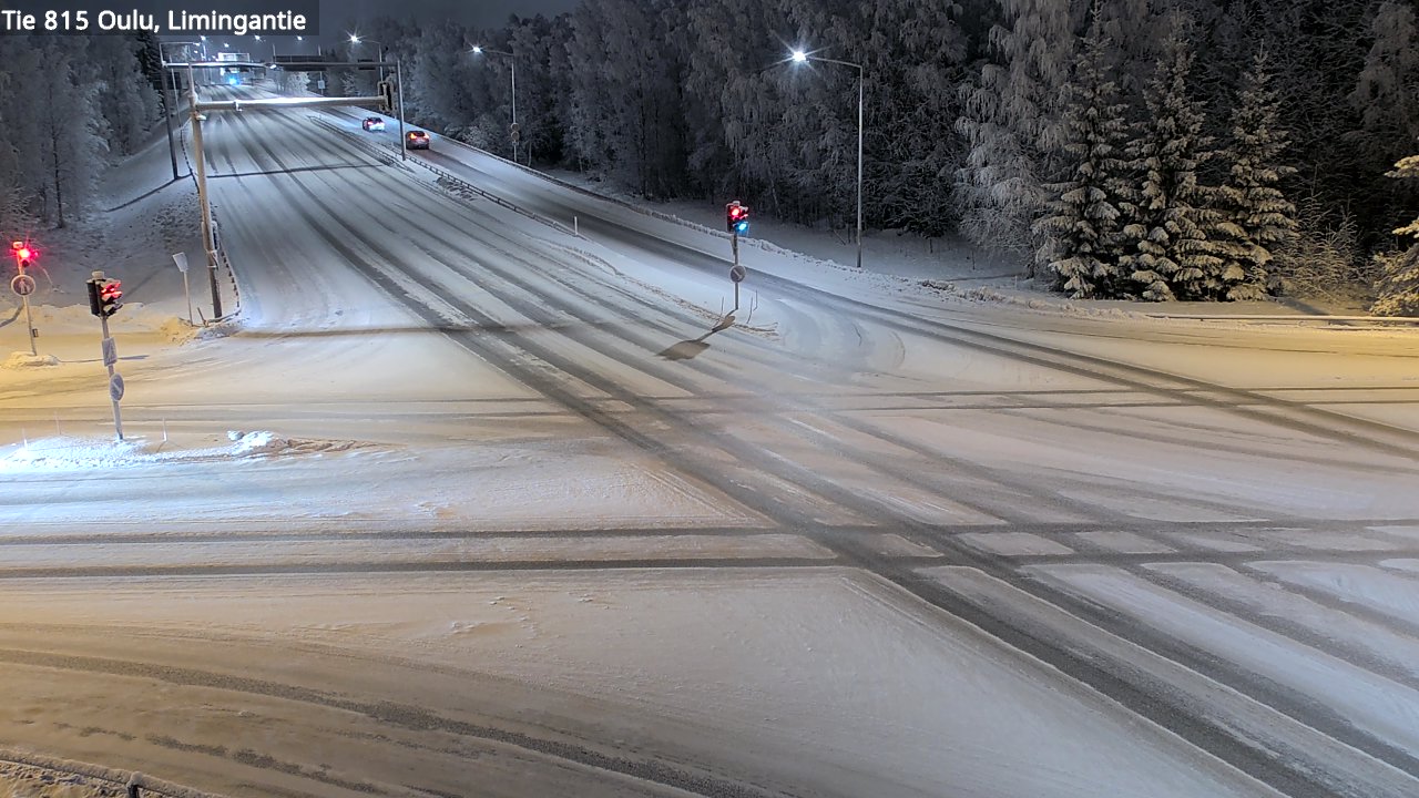 Weather Camera Image Road 815 Oulu, Limingantie, Oulu, Pohjois-Pohjanmaa