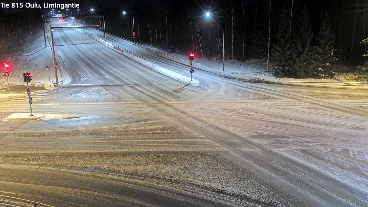 Weather Camera Image Road 815 Oulu, Limingantie, Oulu, Pohjois-Pohjanmaa