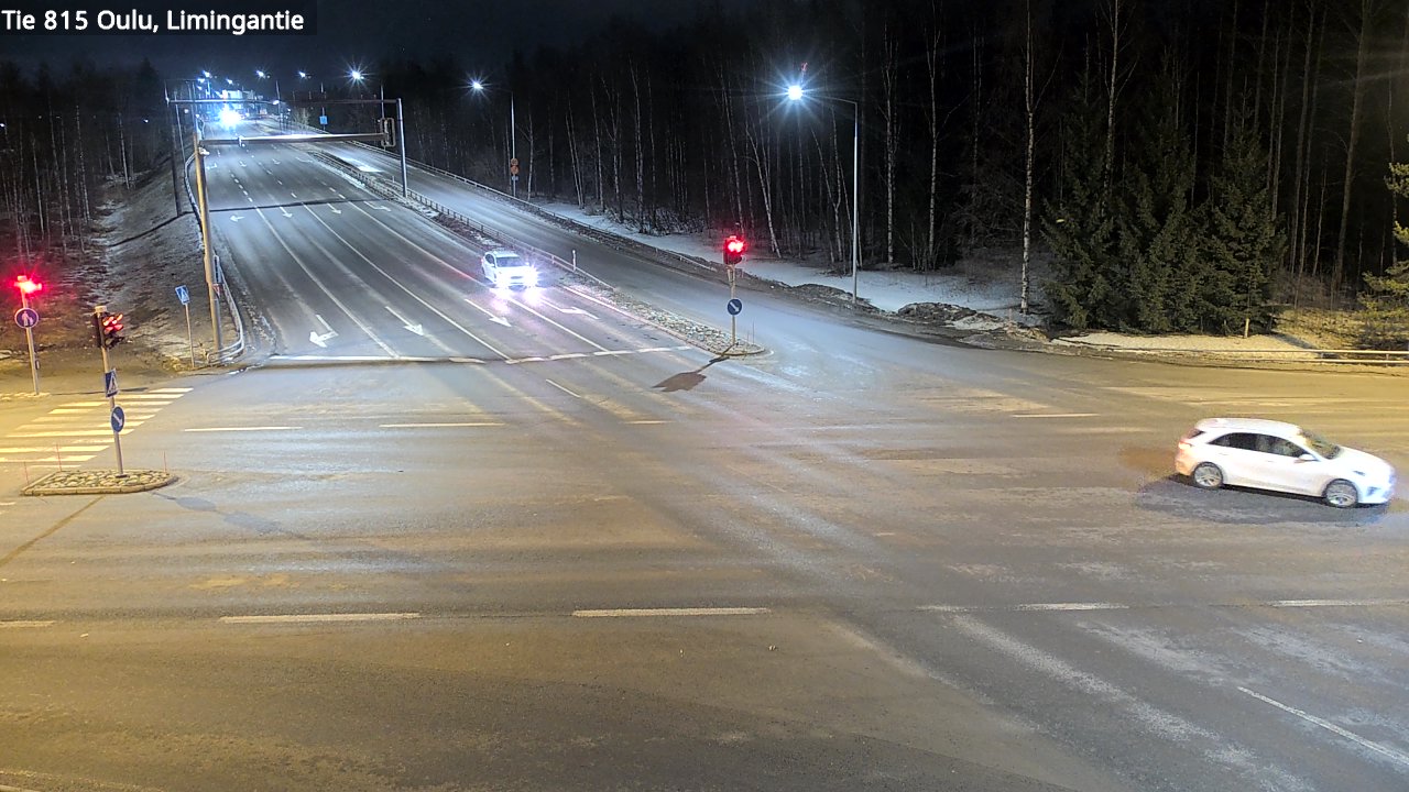 Weather Camera Image Väg 815 Oleåborg, Limingantie, Oulu, Pohjois-Pohjanmaa