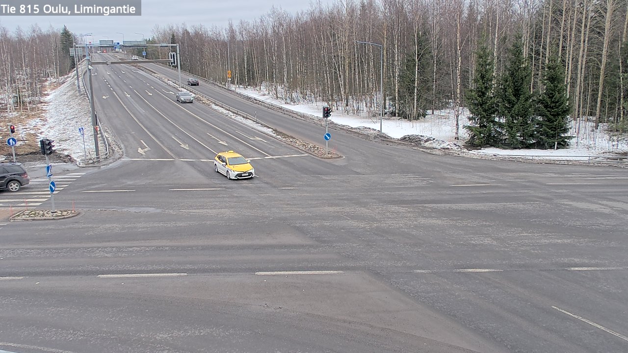 Weather Camera Image Road 815 Oulu, Limingantie, Oulu, Pohjois-Pohjanmaa