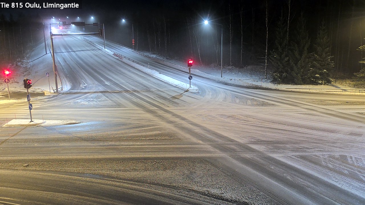 Weather Camera Image Road 815 Oulu, Limingantie, Oulu, Pohjois-Pohjanmaa