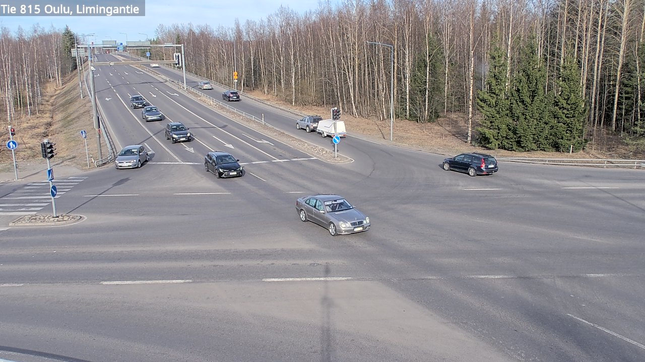 Kelikamerat Kuva Tie 815 Oulu, Limingantie, Oulu, Pohjois-Pohjanmaa