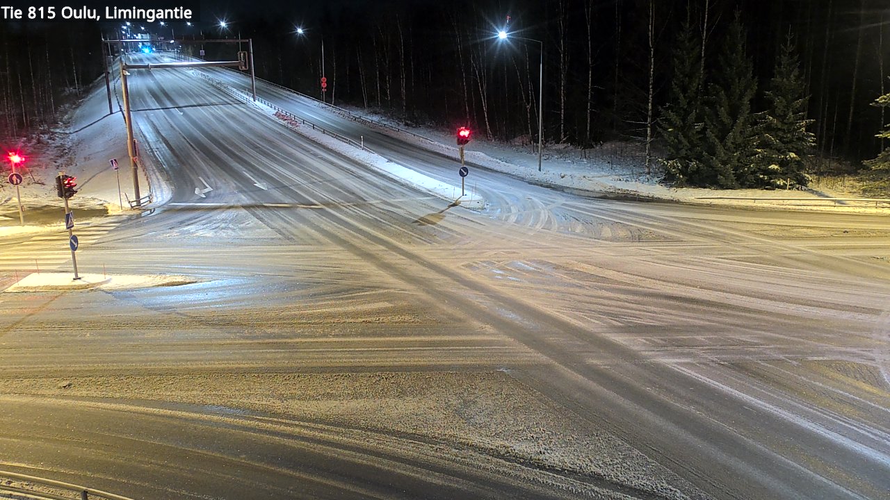 Weather Camera Image Road 815 Oulu, Limingantie, Oulu, Pohjois-Pohjanmaa