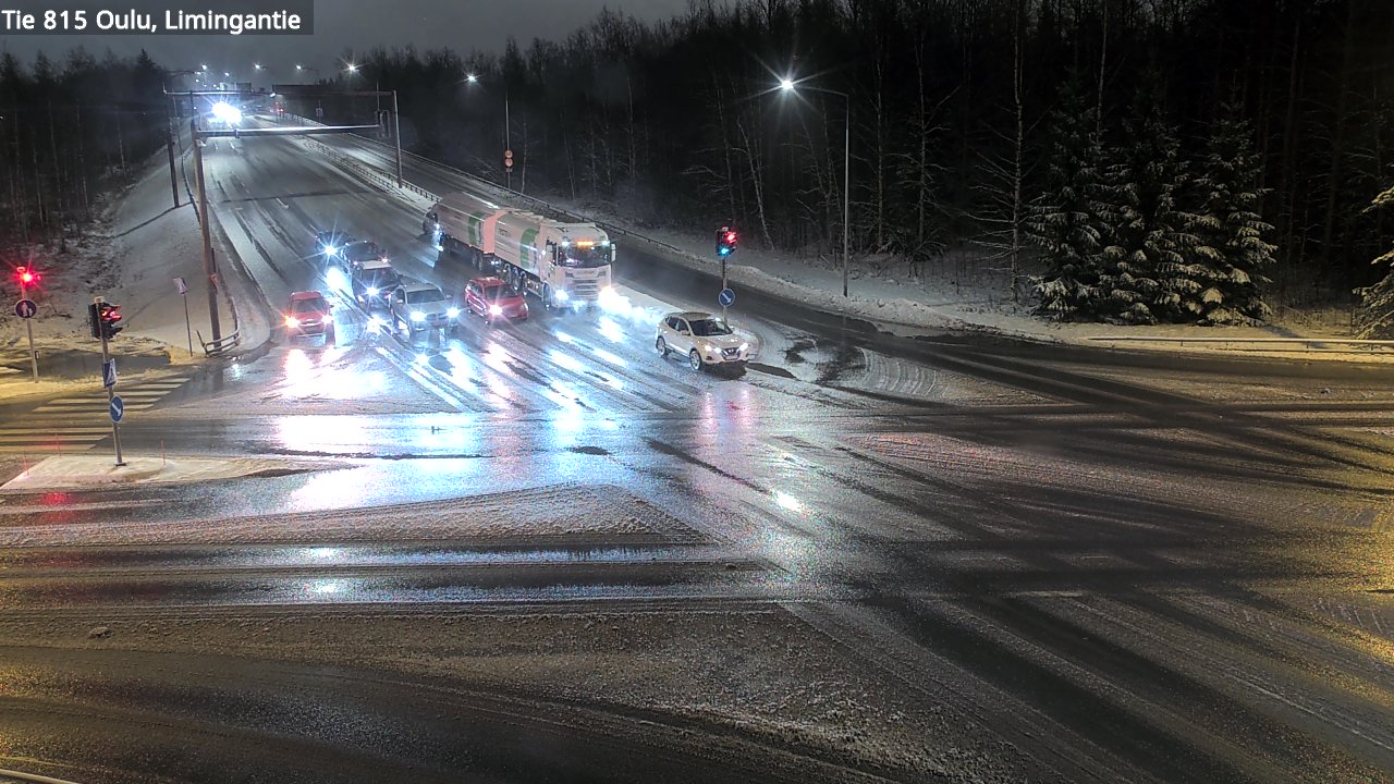 Weather Camera Image Road 815 Oulu, Limingantie, Oulu, Pohjois-Pohjanmaa