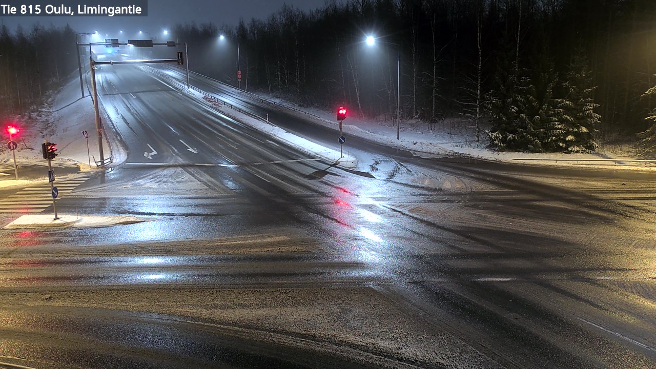 Weather Camera Image Road 815 Oulu, Limingantie, Oulu, Pohjois-Pohjanmaa