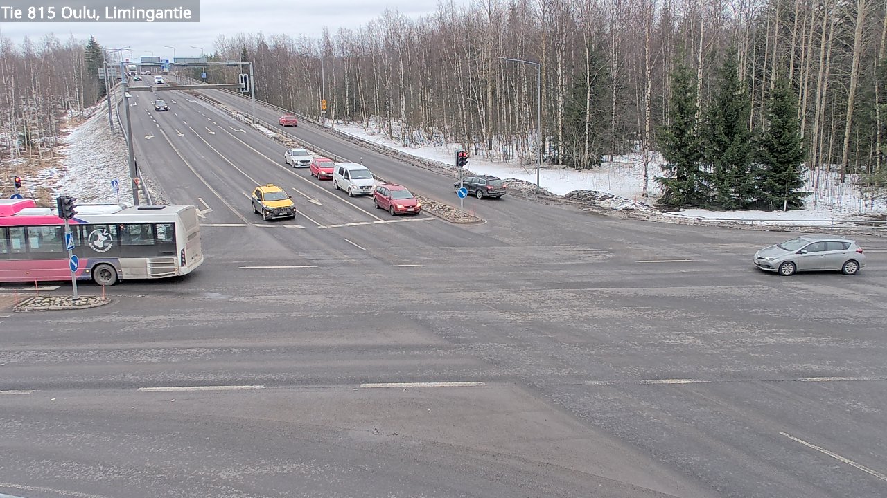 Weather Camera Image Road 815 Oulu, Limingantie, Oulu, Pohjois-Pohjanmaa