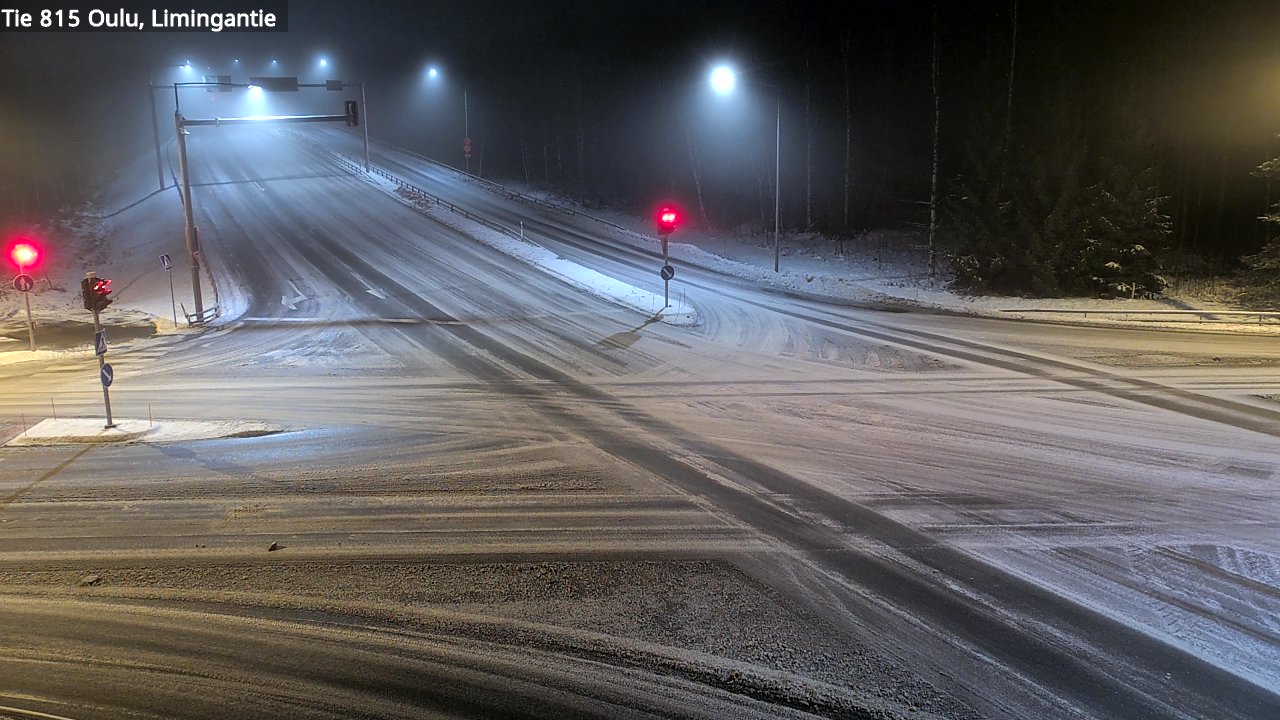 Weather Camera Image Road 815 Oulu, Limingantie, Oulu, Pohjois-Pohjanmaa