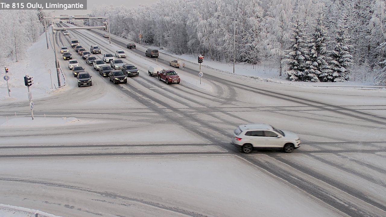 Weather Camera Image Road 815 Oulu, Limingantie, Oulu, Pohjois-Pohjanmaa