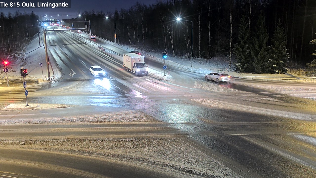 Weather Camera Image Road 815 Oulu, Limingantie, Oulu, Pohjois-Pohjanmaa