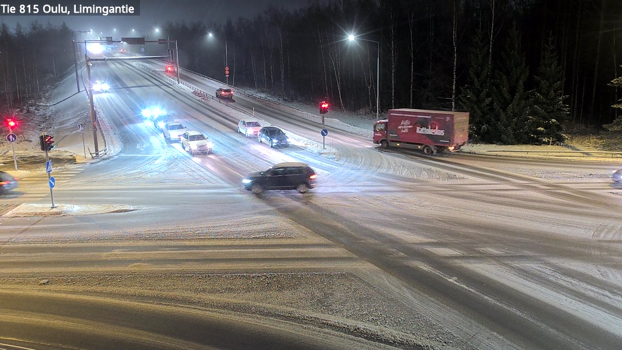 Weather Camera Image Road 815 Oulu, Limingantie, Oulu, Pohjois-Pohjanmaa