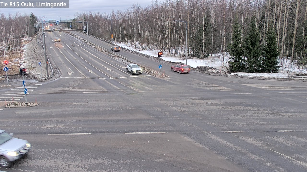 Weather Camera Image Väg 815 Oleåborg, Limingantie, Oulu, Pohjois-Pohjanmaa