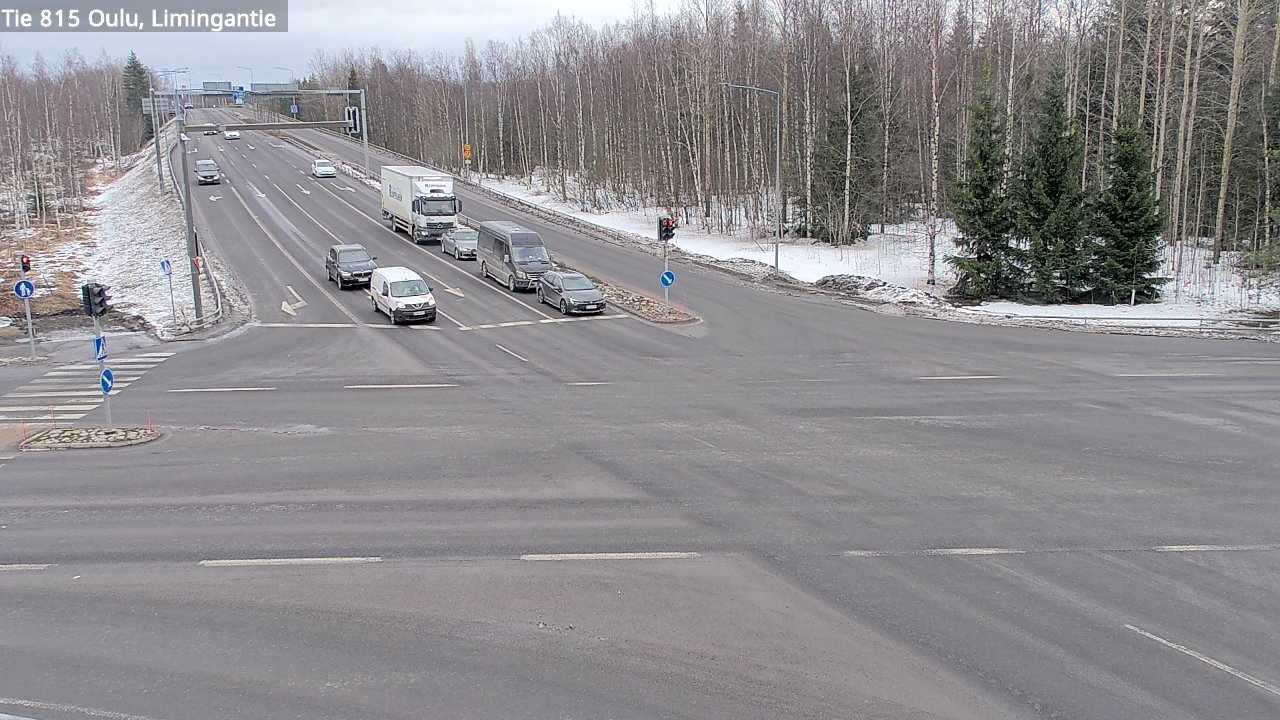 Weather Camera Image Road 815 Oulu, Limingantie, Oulu, Pohjois-Pohjanmaa