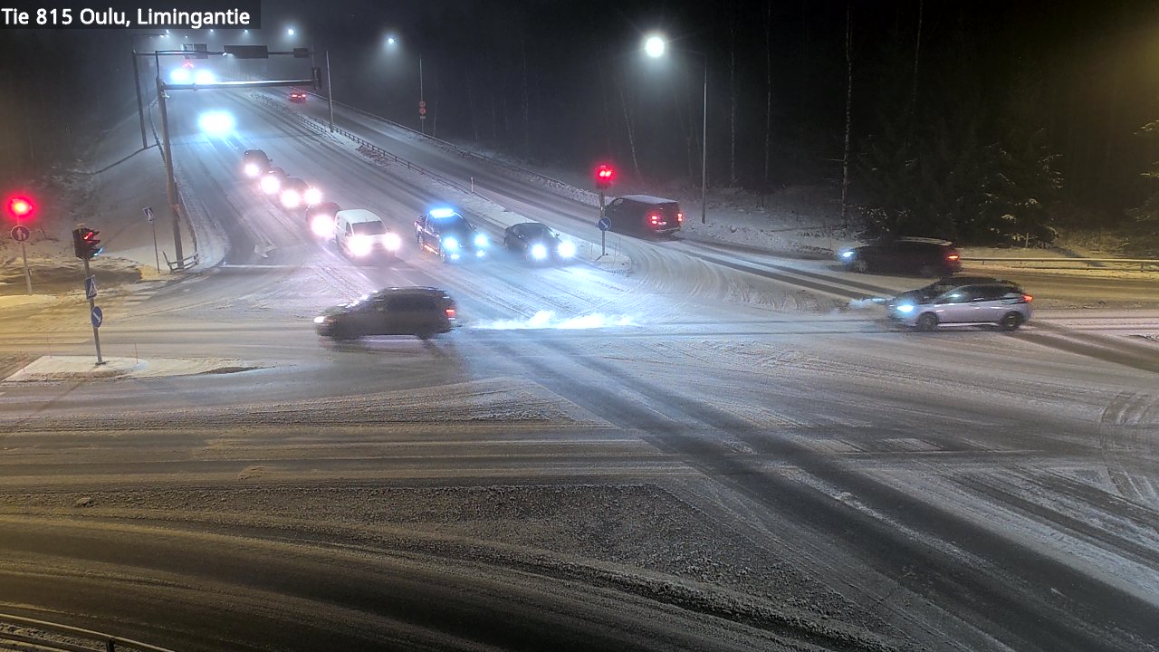 Weather Camera Image Road 815 Oulu, Limingantie, Oulu, Pohjois-Pohjanmaa
