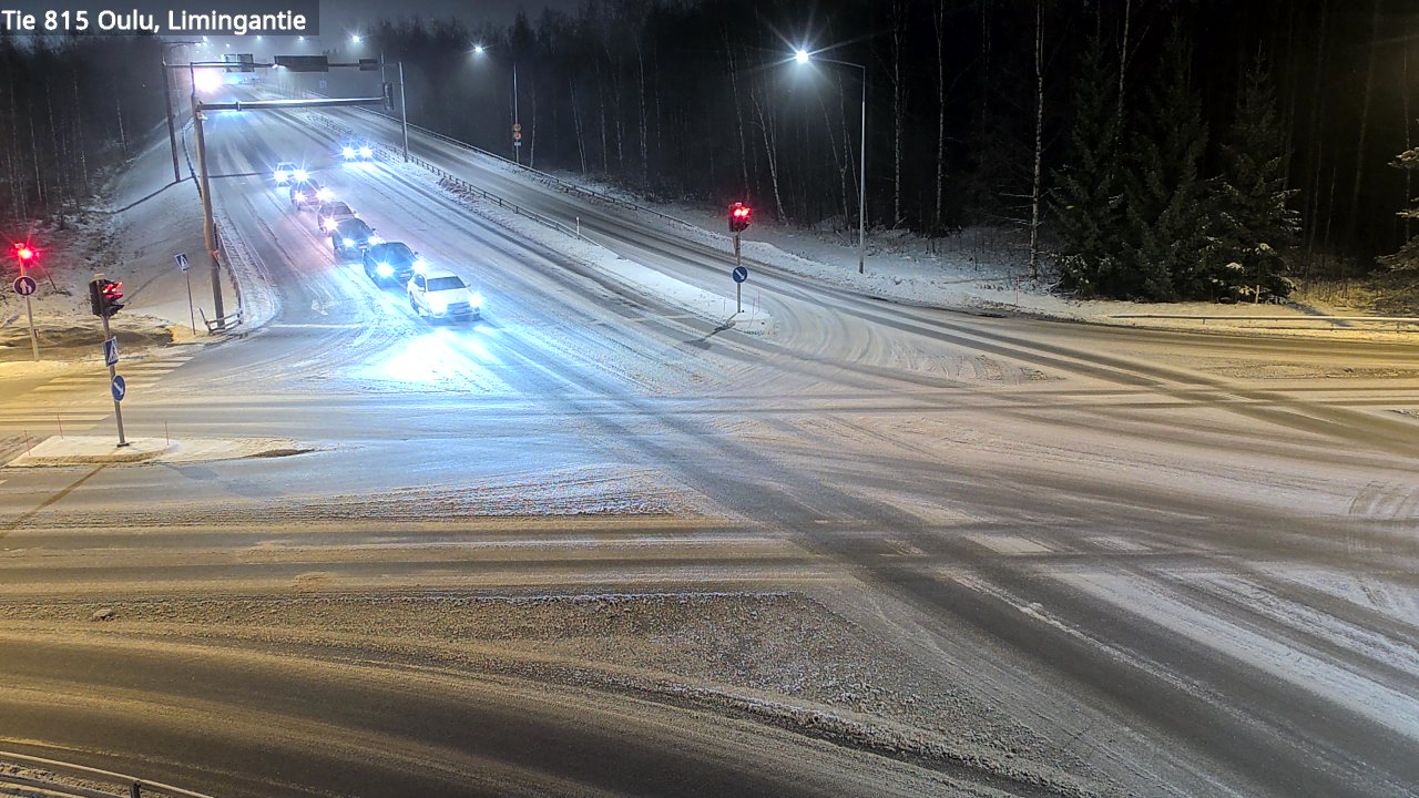 Weather Camera Image Road 815 Oulu, Limingantie, Oulu, Pohjois-Pohjanmaa