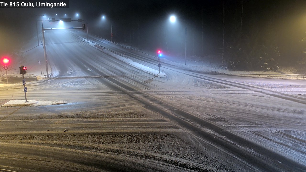 Weather Camera Image Road 815 Oulu, Limingantie, Oulu, Pohjois-Pohjanmaa