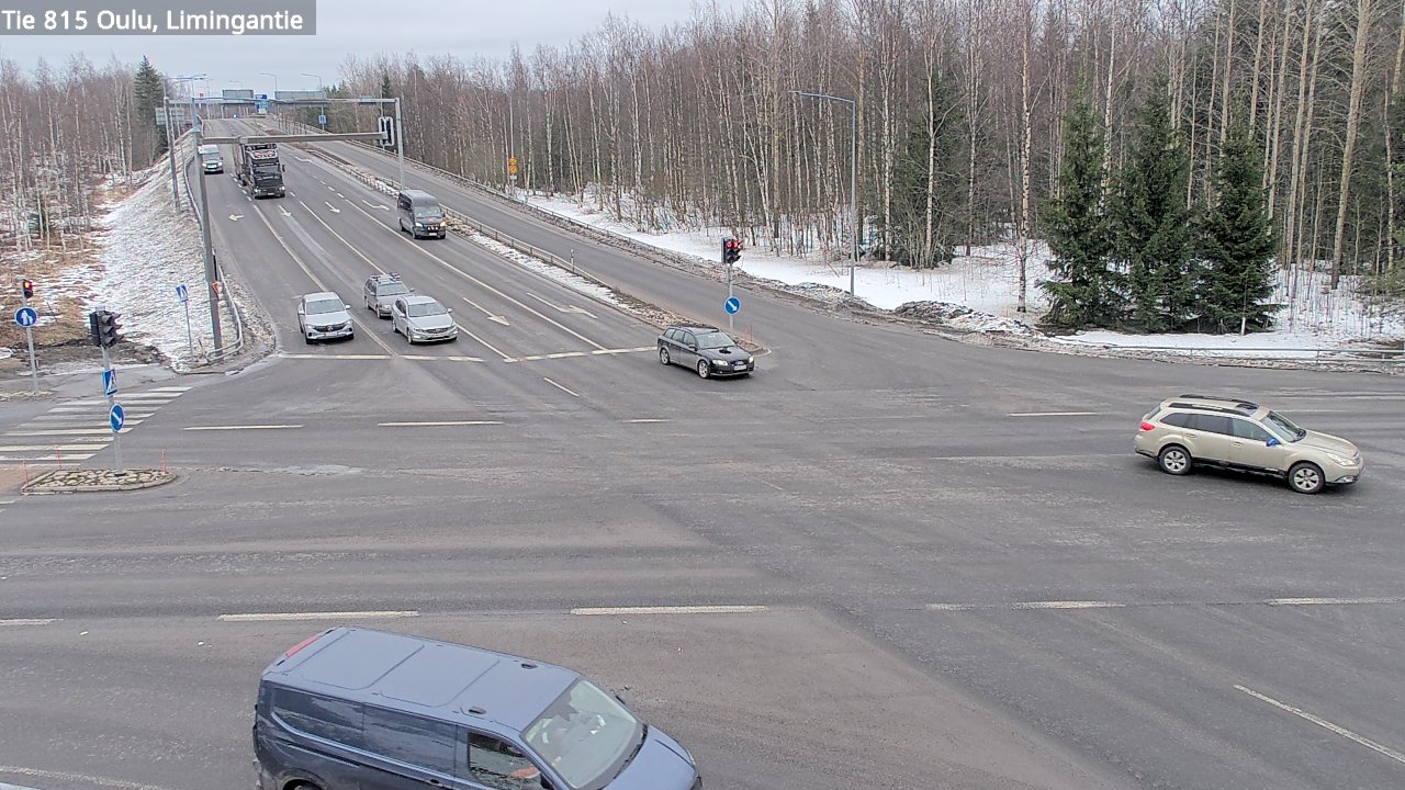 Weather Camera Image Road 815 Oulu, Limingantie, Oulu, Pohjois-Pohjanmaa