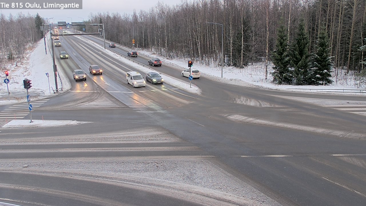 Weather Camera Image Road 815 Oulu, Limingantie, Oulu, Pohjois-Pohjanmaa