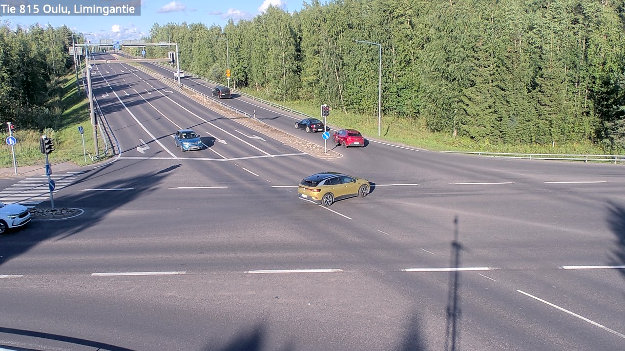 Kelikamerat Kuva Tie 815 Oulu, Limingantie, Oulu, Pohjois-Pohjanmaa