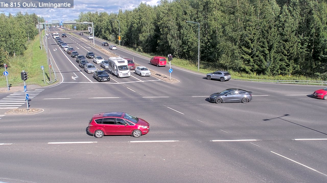 Kelikamerat Kuva Tie 815 Oulu, Limingantie, Oulu, Pohjois-Pohjanmaa