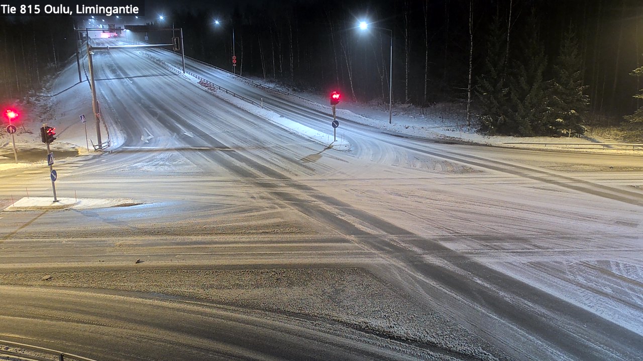 Weather Camera Image Road 815 Oulu, Limingantie, Oulu, Pohjois-Pohjanmaa