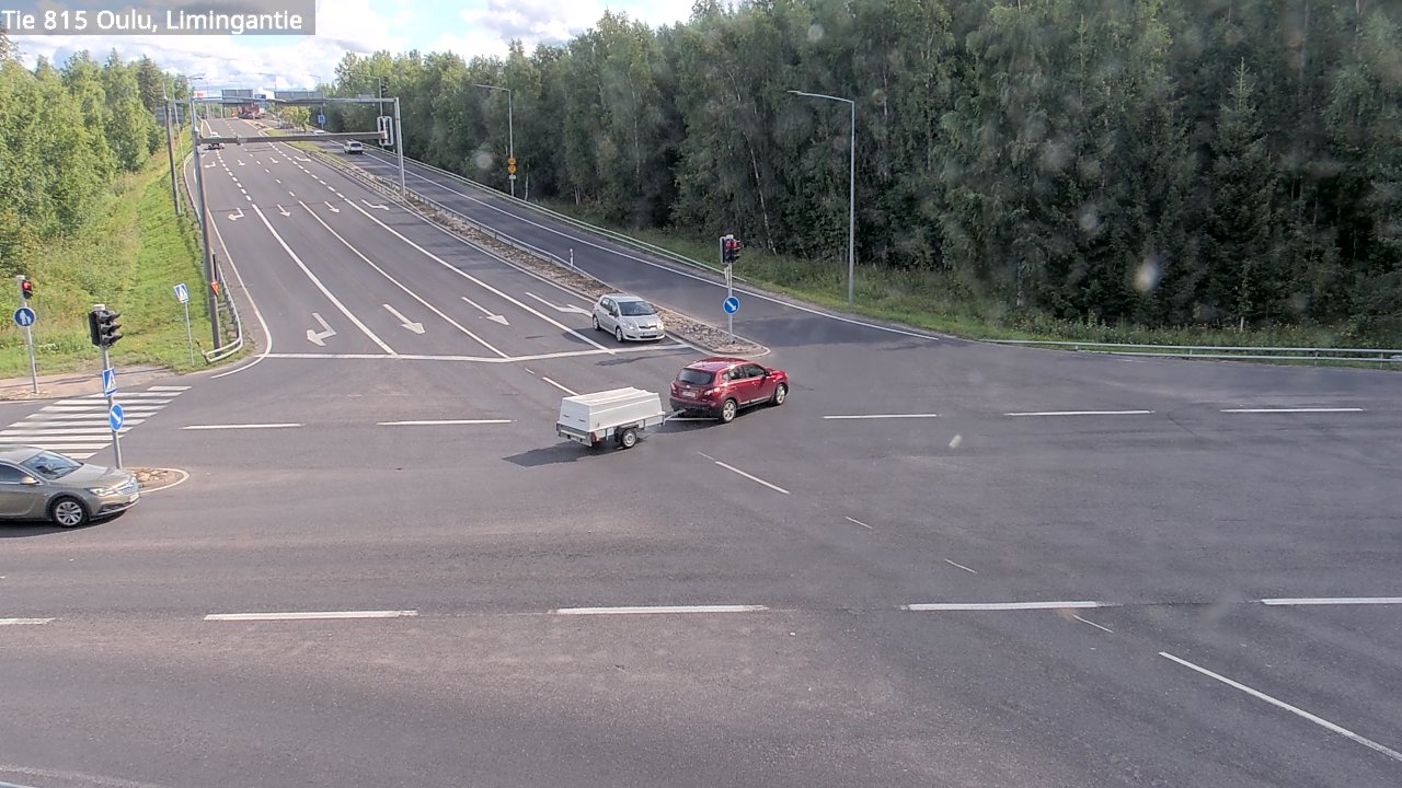 Weather Camera Image Road 815 Oulu, Limingantie, Oulu, Pohjois-Pohjanmaa