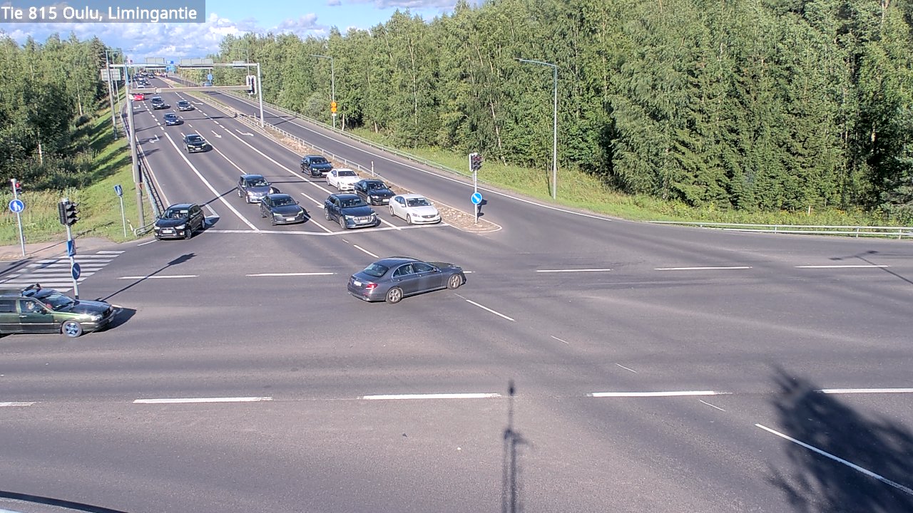 Kelikamerat Kuva Tie 815 Oulu, Limingantie, Oulu, Pohjois-Pohjanmaa