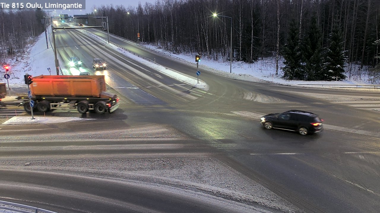 Weather Camera Image Road 815 Oulu, Limingantie, Oulu, Pohjois-Pohjanmaa