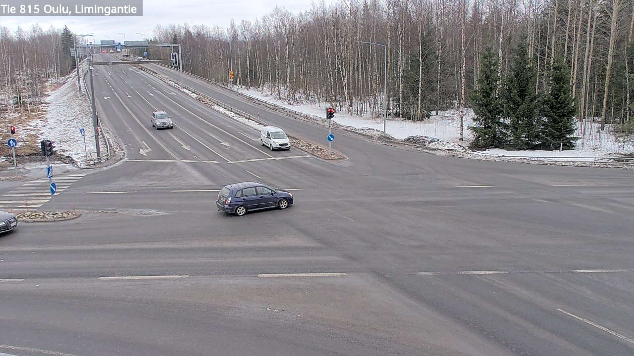 Weather Camera Image Road 815 Oulu, Limingantie, Oulu, Pohjois-Pohjanmaa