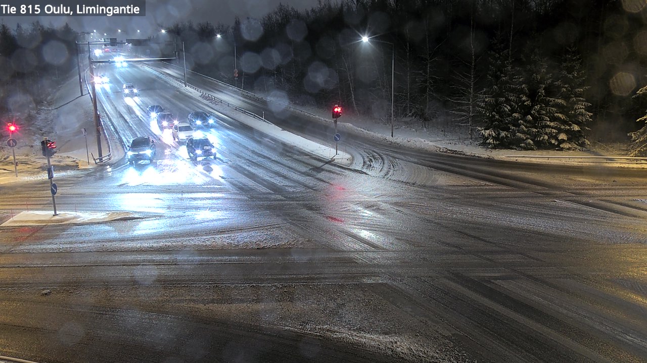 Weather Camera Image Road 815 Oulu, Limingantie, Oulu, Pohjois-Pohjanmaa